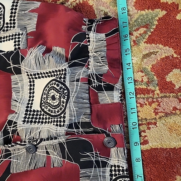 Via Ripatti Designs unique tribal oversized blazer - Picture 7 of 9